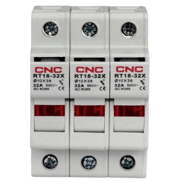 Porta fusible RT18-32X 3 polos CNC - Imagen 2