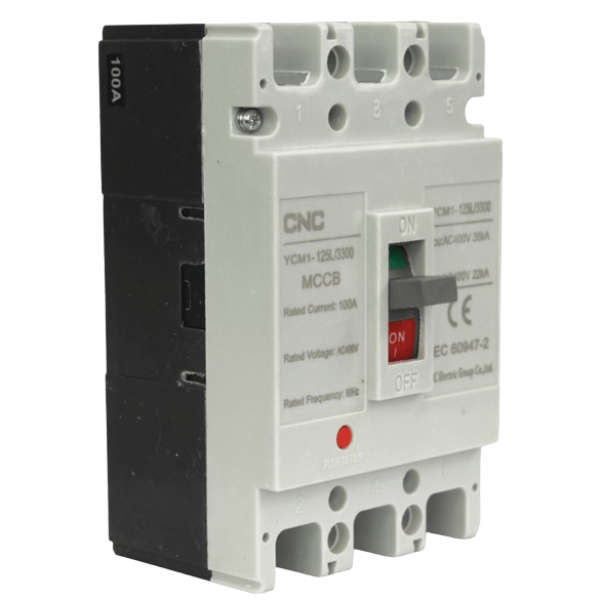 Interruptor de caja moldeada Tripolar 100A CNC - Imagen 2