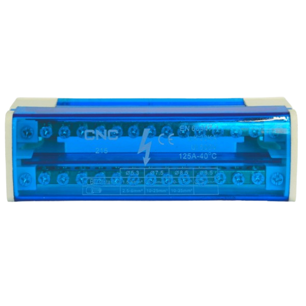 Repartidor monofasico 2x15 posiciones 125A