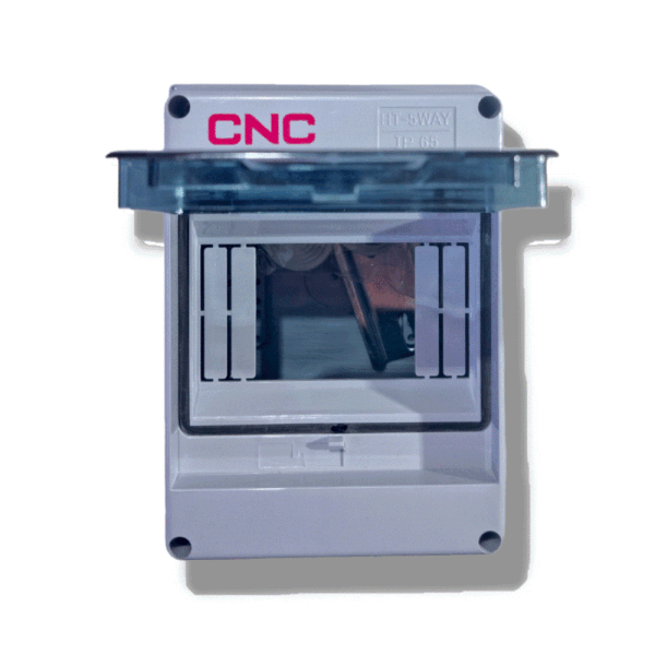 Tablero sobrepuesto plástico 05 puestos H159xA119xF90 IP65 CNC - Imagen 3