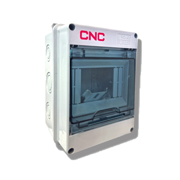 Tablero sobrepuesto plástico 05 puestos H159xA119xF90 IP65 CNC - Imagen 2