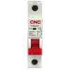 Interruptor termomagnético 1P C 10A 6kA CNC
