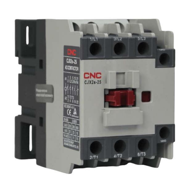 Contactor CJX2s 25A bobina 220V 1NO 1NC - Imagen 2