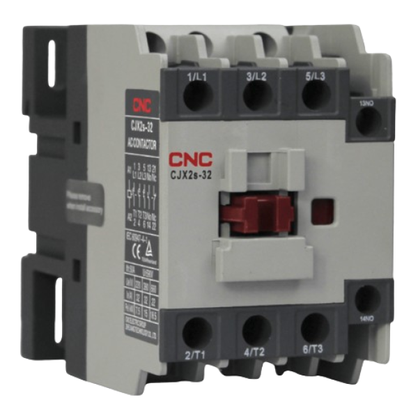 Contactor CJX2s 32A bobina 220V 1NO 1NC - Imagen 2