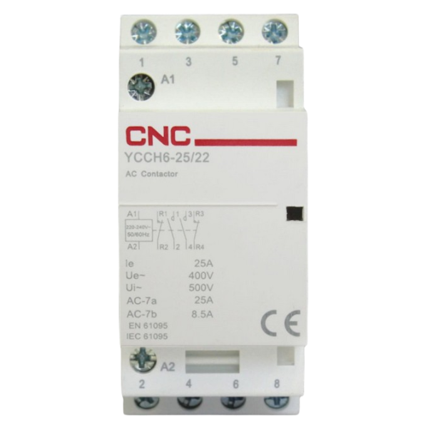 CONTACTOR MODULAR 25A 220VAC