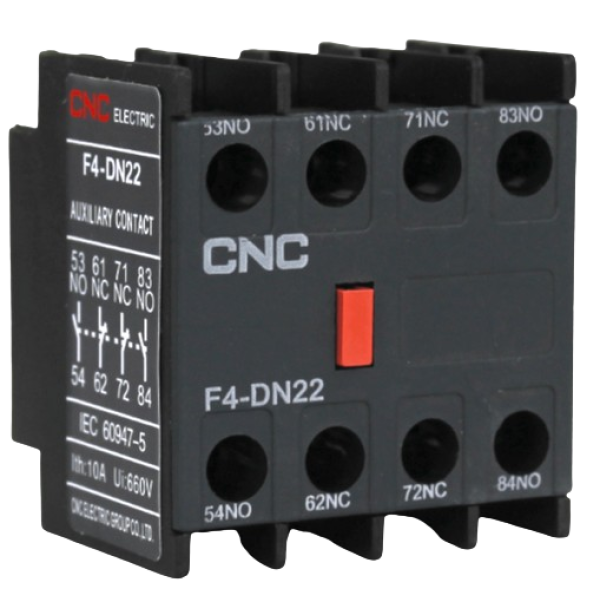 CONTACTO AUXILIAR FRONTAL PARA CONTACTOR CJX2s - Imagen 2