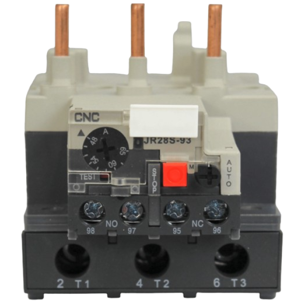 Relé térmico JR28s para contactor CJX2s 48A ~ 65A