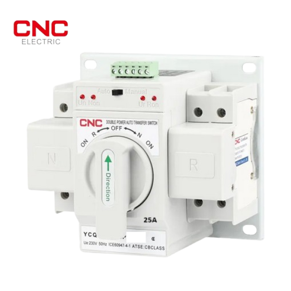 Switch de transferencia automática 2P 25A CNC - Imagen 2