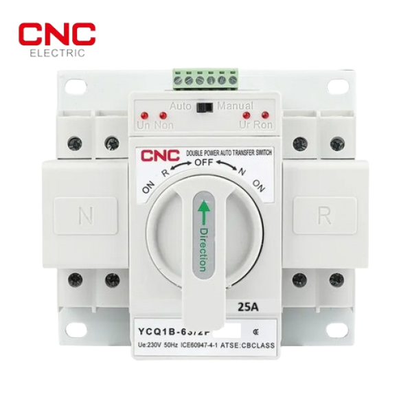 Switch de transferencia automática 2P 25A CNC