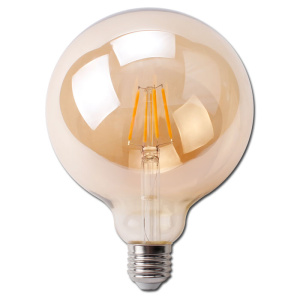 Amp. Led Vintage G125 4W E27 2200K 240lm 2Khr