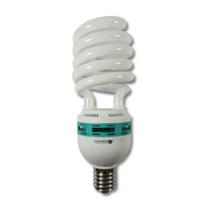 Ampolleta bajo consumo espiral 85W E40 luz blanca 4800lm 330° 8000hr Globaltronics