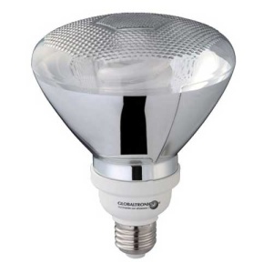 Ampolleta bajo consumo PAR38 23W E27 luz cálida 1150lm 120° 8000hr Globaltronics