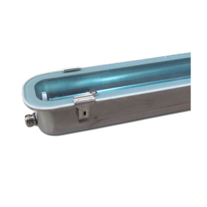 Equipo estanco de acero inoxidable 1x18W Globaltronics