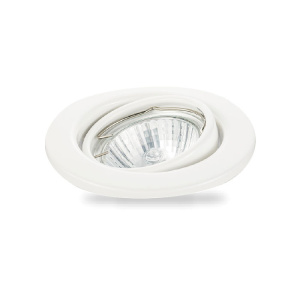 Foco embutido liguria GU10 basculante bisel plano Globaltronics