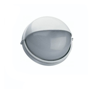 Tortuga redonda media pestaña 60W D192xH107 blanca Globaltronics
