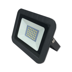 Proyector de area led ecoflat 30W luz blanca 2400lm 30000hr Globaltronics