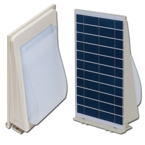 Foco solar integrado style 5W 550lm 6000K Globaltronics