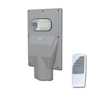 Luminaria solar integrada palermo 30W 3000K c/cr Globaltronics