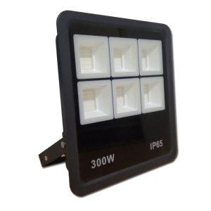 Proyector ecoflat 300W 6000K 24000lm 30Khr negro Globaltronics