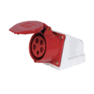 Enchufe industrial normal hembra sobrepuesto 3P+N+T 32A IP44 Globaltronics