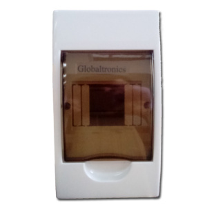Tablero sobrepuesto plástico 4 puestos 112x210x100 Globaltronics