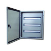 Gabinete metálico 500x400x200 IP65 1puerta con chasis Globaltronics