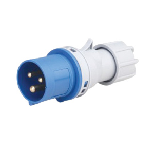 Enchufe industrial PRO macho volante 2P+T 16A IP44 Globaltronics