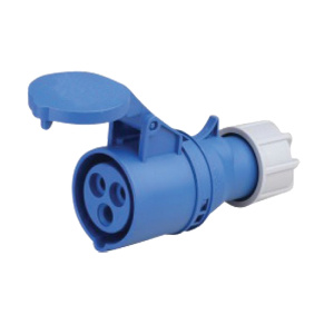 Enchufe industrial PRO hembra volante 2P+T 32A IP44 Globaltronics