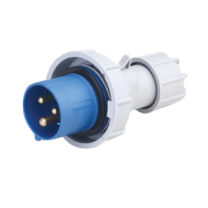 Enchufe industrial PRO macho volante 2P+T 16A IP67 Globaltronics