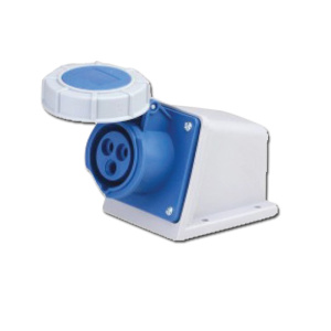 Enchufe industrial PRO hembra sobrepuesto 2P+T 32A IP67 Globaltronics