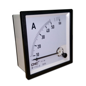 Amperímetro panel 0A ~ 50A peak 100A