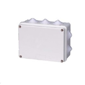 Caja de derivación PVC estanco 100x100 con conos Globaltronics