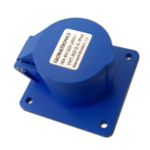Enchufe ind-pro hembra emb. 2P T 16A IP44 Globaltronics
