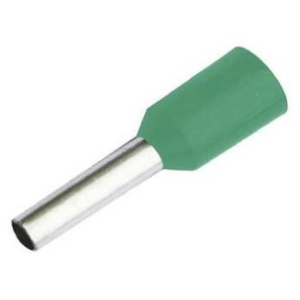Ferrule 5AWG I=18mm D=6.2mm verde Globaltronics
