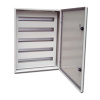 Gabinete metálico 700x500x250 1puerta con chasis IP65 Globaltronics