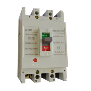 Interruptor de caja moldeada tripolar 63A Globaltronics